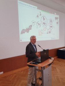 Martin Beer beim Vortrag